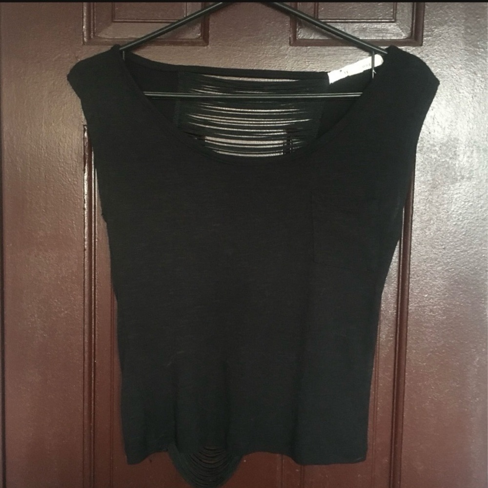 Forever 21 Open String Back Top - Size Medium